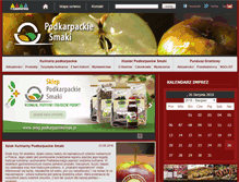 Tablet Screenshot of podkarpackiesmaki.pl